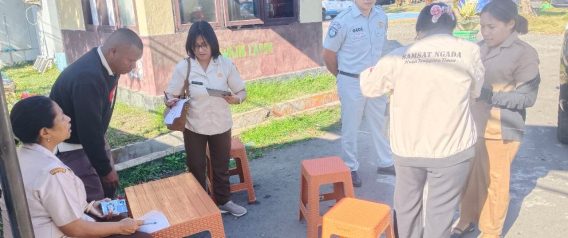 NTT : Sidak Samsat Ngada Temukan Puluhan Kendaraan ASN Menunggak Pajak