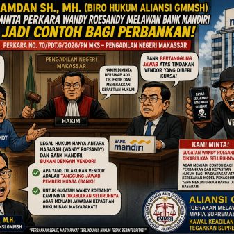 Putusan PN Makassar Dinanti, GMMSH Minta Hakim Lindungi Martabat Nasabah Perbankan