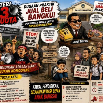 DPP LANTIK Akan Gelar Aksi, Soroti Dugaan Praktik Jual Beli Bangku SPMB dan Misteri 93 Kuota di Sulsel
