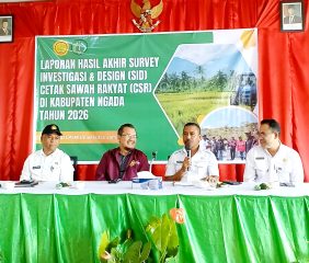 Wabup Ngada Tekankan Akurasi Data SID untuk Keberhasilan Cetak Sawah