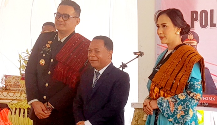 Rayakan Hari Bhayangkara Ke-80, Kapolres Ngada Pamit Naik Jabatan ke Polda NTT