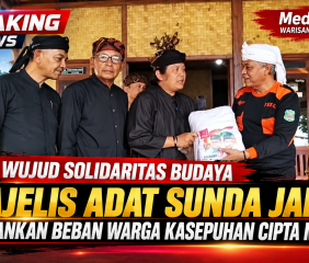 Wujud Solidaritas Budaya, Majelis Adat Sunda Jabar Ringankan Beban Warga Kasepuhan Cipta Mulya