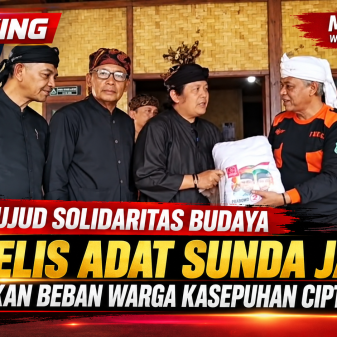 Wujud Solidaritas Budaya, Majelis Adat Sunda Jabar Ringankan Beban Warga Kasepuhan Cipta Mulya