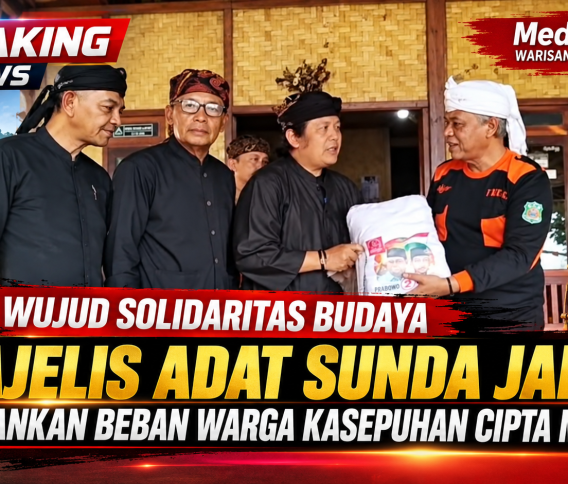 Wujud Solidaritas Budaya, Majelis Adat Sunda Jabar Ringankan Beban Warga Kasepuhan Cipta Mulya