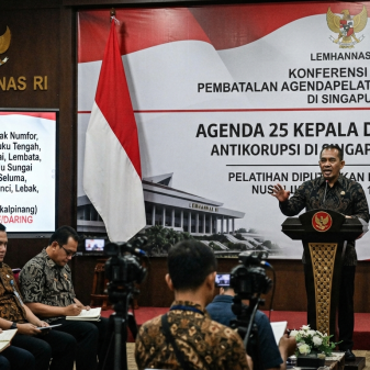 Disorot Publik, Agenda 25 Kepala Daerah Belajar Antikorupsi di Singapura Dibatalkan