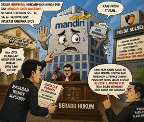 Bank Mandiri Digugat di PN Makassar, Aliansi GMMSH Kawal Dugaan Pelanggaran Data Nasabah dan Etika Penagihan