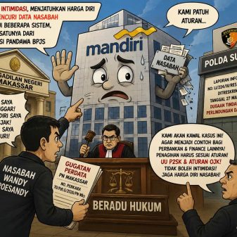 Bank Mandiri Digugat di PN Makassar, Aliansi GMMSH Kawal Dugaan Pelanggaran Data Nasabah dan Etika Penagihan