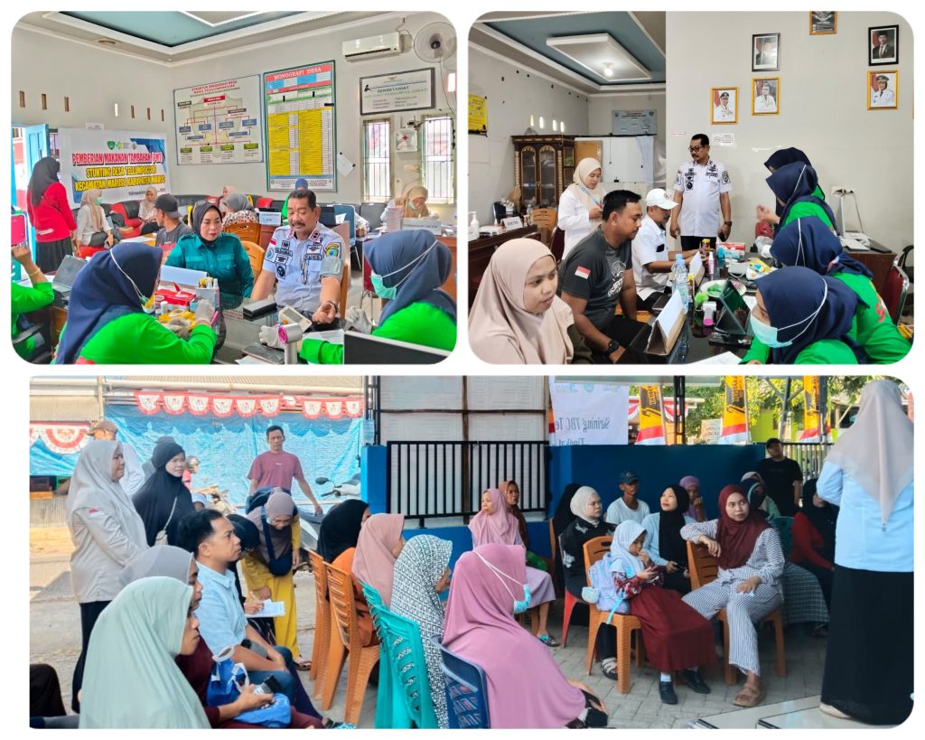 Cegah Penyakit Sejak Dini, Warga Tellumpoccoe Serbu Layanan Skrining TBC dan Cek Kesehatan Gratis