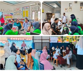 Cegah Penyakit Sejak Dini, Warga Tellumpoccoe Serbu Layanan Skrining TBC dan Cek Kesehatan Gratis