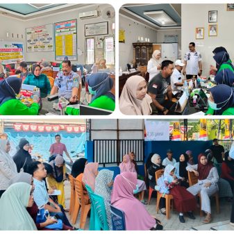 Cegah Penyakit Sejak Dini, Warga Tellumpoccoe Serbu Layanan Skrining TBC dan Cek Kesehatan Gratis
