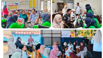 Cegah Penyakit Sejak Dini, Warga Tellumpoccoe Serbu Layanan Skrining TBC dan Cek Kesehatan Gratis