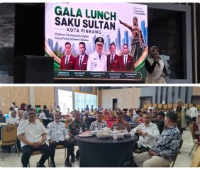 Gala Lunch SAKU SULTAN di Kota Pinrang, Dorong Digitalisasi Pembayaran Karya Anak Sulsel