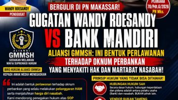 “Diuji di PN Makassar! Aliansi GMMSH: Vendor Tak Boleh Jadi Tameng dalam Penagihan Nasabah”