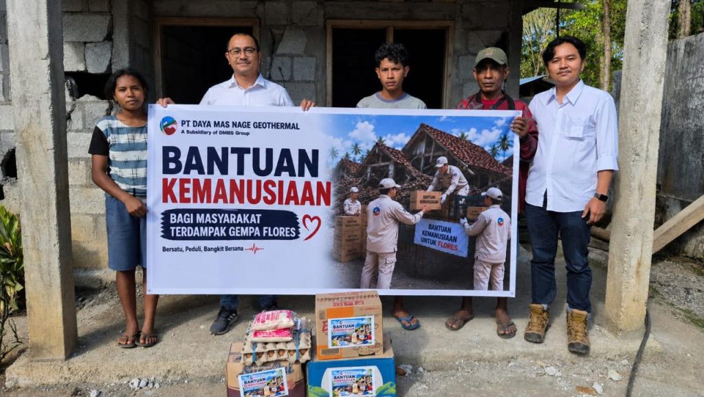 Gempa Flores: PT Daya Mas Nage Geothermal Salurkan Bantuan Logistik ke Wilayah Terpencil