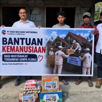 Gempa Flores: PT Daya Mas Nage Geothermal Salurkan Bantuan Logistik ke Wilayah Terpencil