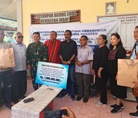Peduli Bencana, Andi Gani Nena Wea Group Gelontorkan Bantuan Rp1 Miliar di Nagekeo