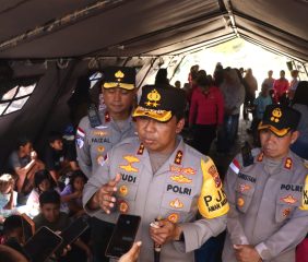 Kapolda NTT Perintahkan Patroli 24 Jam di Permukiman Terdampak Gempa Flores