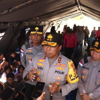 Kapolda NTT Perintahkan Patroli 24 Jam di Permukiman Terdampak Gempa Flores
