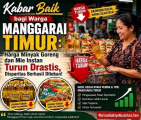 Intervensi Pasar Pemkab Manggarai Timur Mulai Redam Disparitas Harga