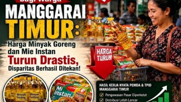 Intervensi Pasar Pemkab Manggarai Timur Mulai Redam Disparitas Harga