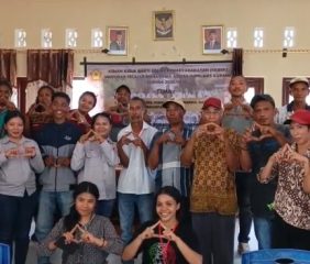 Hipelmas dan Petani Nagekeo Olah Bahan Lokal Jadi Pakan dan Pupuk Alami