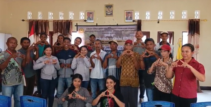 Hipelmas dan Petani Nagekeo Olah Bahan Lokal Jadi Pakan dan Pupuk Alami