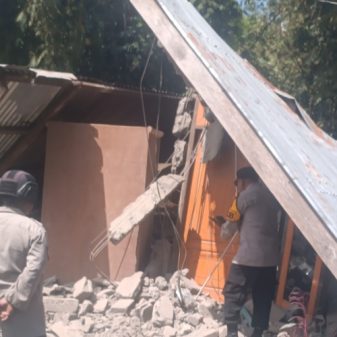 NTT : Ratusan Rumah di Ngada Rusak, Penanganan Darurat Mulai Berjalan