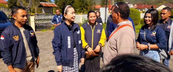 Pascagempa Ngada, Julie Laiskodat Turun Langsung Temui Ratusan Siswa Seminari Todabelu