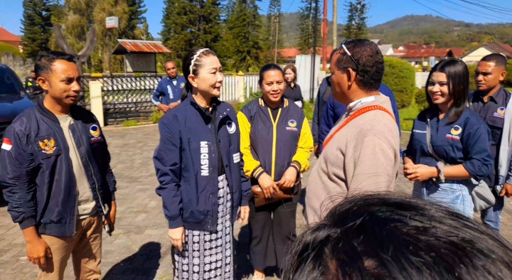 Pascagempa Ngada, Julie Laiskodat Turun Langsung Temui Ratusan Siswa Seminari Todabelu