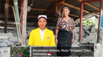 Ratapan Janda Tua Radabata Ngada : Gempa Sapu Rumah, Ongkos Kuliah Anak Tersendat