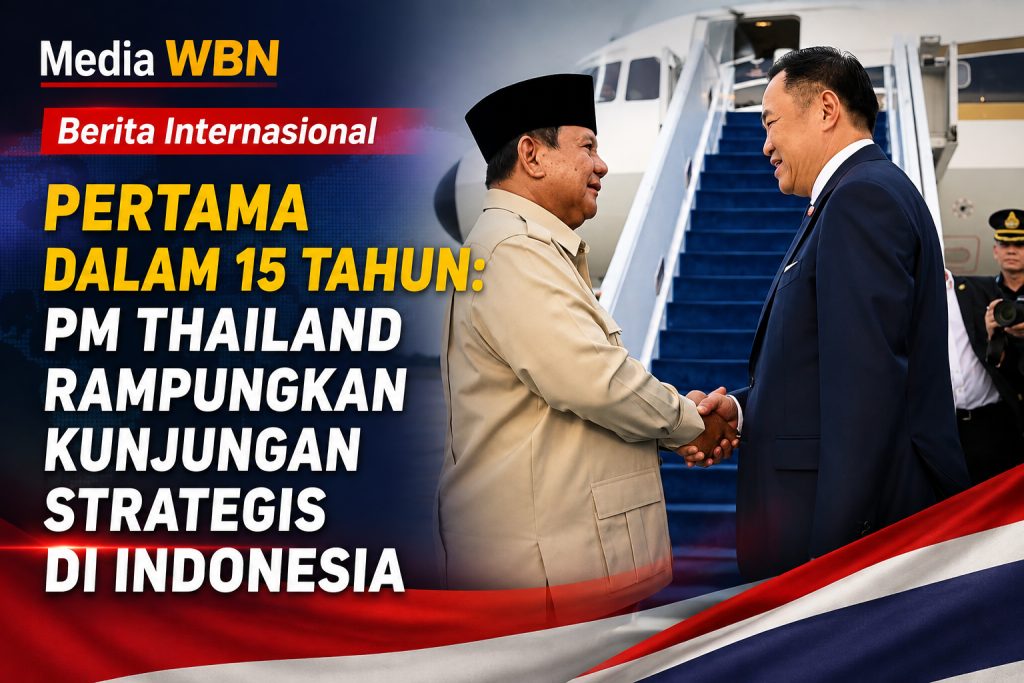 Pertama dalam 15 Tahun: PM Thailand Rampungkan Kunjungan Strategis di Indonesia