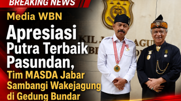 Apresiasi Putra Terbaik Pasundan, Tim MASDA Jabar Sambangi Wakejagung RI di Gedung Bundar