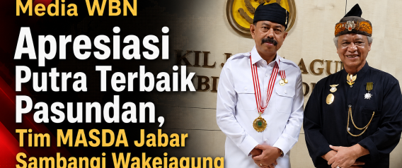 Apresiasi Putra Terbaik Pasundan, Tim MASDA Jabar Sambangi Wakejagung RI di Gedung Bundar