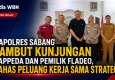 Kapolres Sabang Sambut Kunjungan Bappeda dan Pemilik Fladeo, Bahas Peluang Kerja Sama Strategis