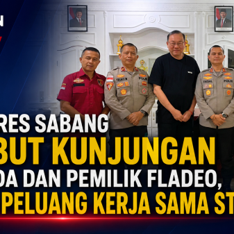 Kapolres Sabang Sambut Kunjungan Bappeda dan Pemilik Fladeo, Bahas Peluang Kerja Sama Strategis
