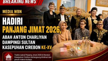 Hadiri Panjang Jimat 2026, Abah Anton Charliyan Dampingi Sultan Kasepuhan Cirebon Ke-XV