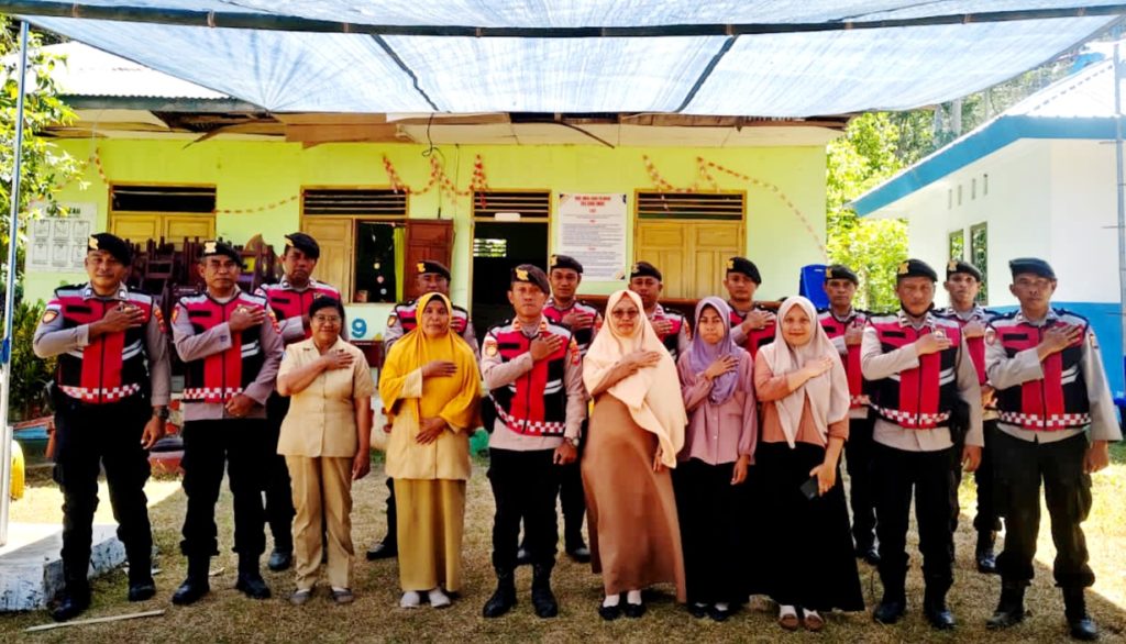 Polres Ende Dirikan Tenda Kelas Darurat untuk Siswa TK Pasca-gempa
