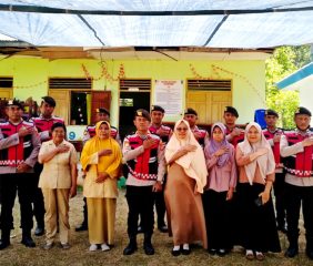 Polres Ende Dirikan Tenda Kelas Darurat untuk Siswa TK Pasca-gempa