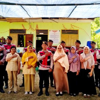 Polres Ende Dirikan Tenda Kelas Darurat untuk Siswa TK Pasca-gempa