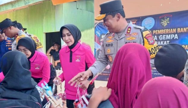 Kunjungi Pulau Kukusan, Kapolda NTT Pastikan Pemulihan Sekolah Pascagempa