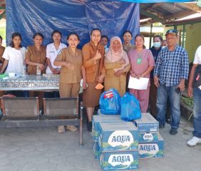PKB Ende Pasok Ransum Logistik untuk Nakes di Tenda Darurat