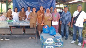 PKB Ende Pasok Ransum Logistik untuk Nakes di Tenda Darurat
