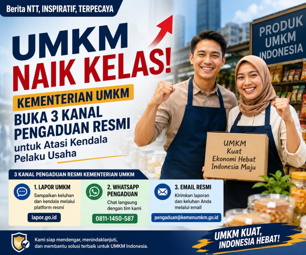 Kementerian UMKM Sediakan Tiga Kanal Pengaduan untuk Pelaku Usaha