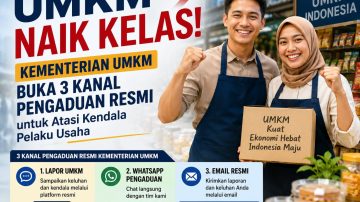 Kementerian UMKM Sediakan Tiga Kanal Pengaduan untuk Pelaku Usaha