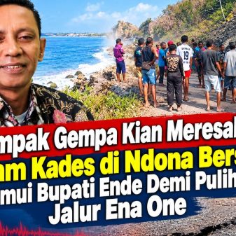 Jalur Ena One Lumpuh akibat Gempa, Enam Kades di Ende Temui Bupati