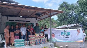 Gempa Flores: PKB Ende dan Pertamina Salurkan Sembako ke Desa Ngalupolo