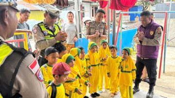 Polres Ende Gelar Pendampingan Psikososial bagi Anak-anak Terdampak Gempa Flores
