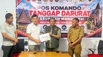 Solidaritas dari Perbatasan, Kabupaten Belu Salurkan Rp 510 Juta untuk Korban Gempa Flores