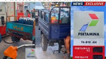 Awak Media Diblokir Pengelola SPBU Saat Hendak Lanjutkan Konfirmasi Atas Pengisian Puluhan Jerigen Diatas 2 Unit Motor Tiga Roda di SPBU 74.919.84 Sawerigading Palopo