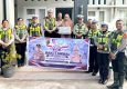 Menjelang Hari Lalu Lintas, Satlantas Polres Ende Silaturahmi ke Rumah Warakawuri